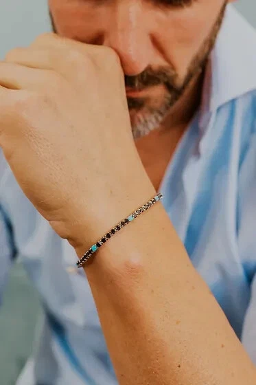 Comete Bracciale Tennis Uomo Argento 925 Misura 19 cod. UBR 1253 M19 - Immagine 2 di 2