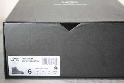 UGG RIKI WHITE MOUNTAINEERING CHUKKA BOOT MEN'S 1101029 M/DGRY