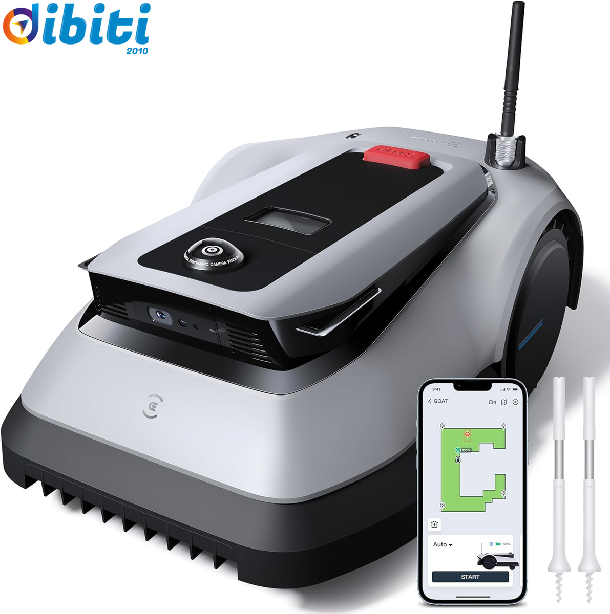 Recensione di Ecovacs Goat G1-800: il tagliaerba robotico più