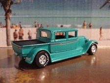 1929-31 Ford Model A Crew Cab Pickup Hot Rod 164 Scale Diecast Diorama Model P