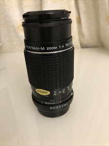 Pentax SMC-M 75-150mm f/4.0 zoom lens