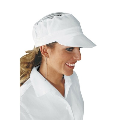 Cappello Unisex Charly Bianco con rete Isacco panettiere caseificio  macelleria 8050687067249 | eBay