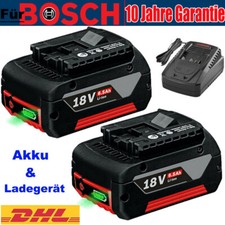 2X 5Ah Original Akku für Bosch 18V Professional GBA GSR GSB BAT618 BAT609 BAT620