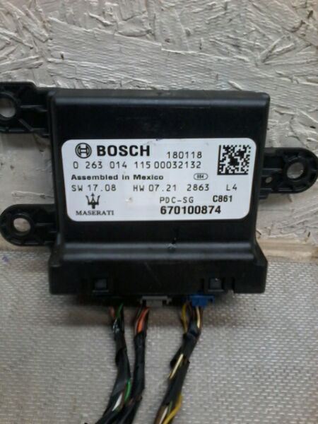 2018 Maserati Ghibli Parking Assist Control Module Fits 17-20 ID 670100874