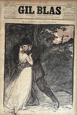 Gil Blas Steinlen And Balluriau 1895 No. 27 Maladetta By Henry Kist - Probloques