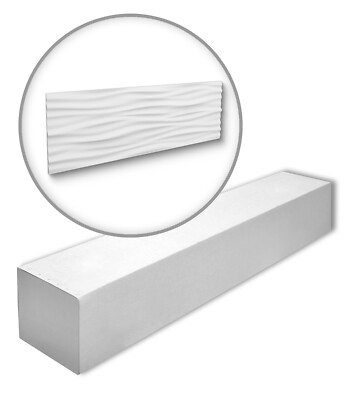 NMC LIQUID-box ARSTYL 3D Wandpaneele 1 Karton SET mit 6 Zierelementen | 2,58 m2