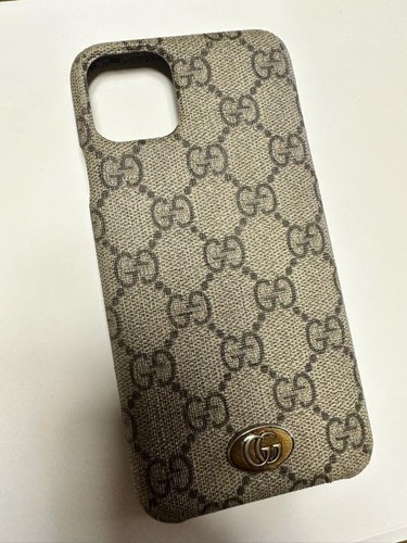 Authentic Gucci Phone Case Cover Gg Logo Iphone 11promax Ebay