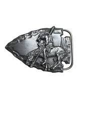 Siskiyou Chief Joseph of the Nez Perce Belt Buckle Vintage 1988 Arrowhead