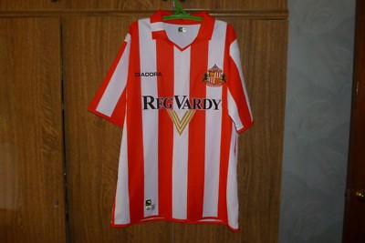 Maillot Diadora Sunderland 2004/2005 Domicile - Taille L - Rouge - Occasion