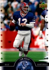 2005 Upper Deck Legends Football Card #40 Jim Kelly {BOX 22 D6}
