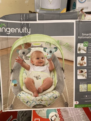 ingenuity smartbounce automatic ridgedale bouncer