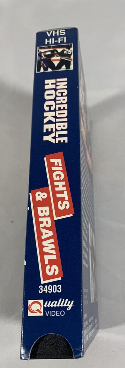 Incredible Hockey Fights & Brawls [VHS Tape] 719326349037