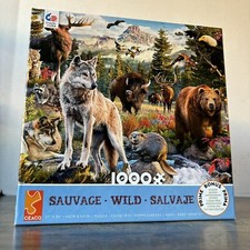 American Animals - Wild Collection - Rare 1000 Piece Jigsaw Puzzle Brand New