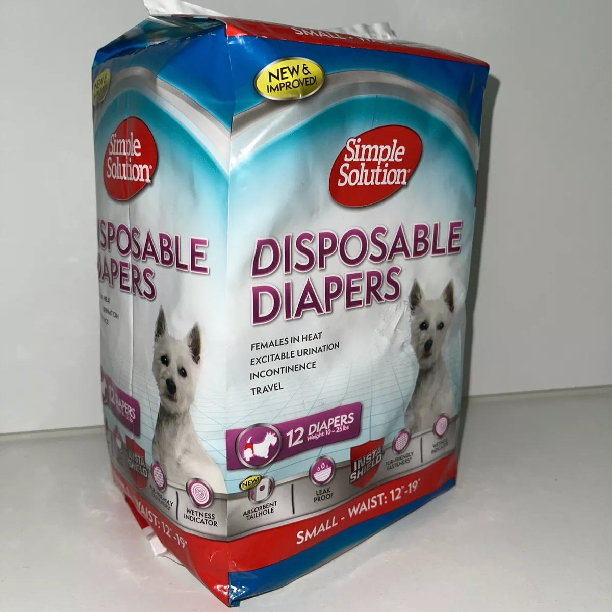 Simple solutions dog diapers small 2025