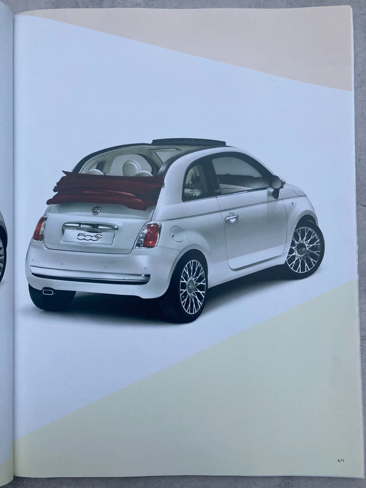 Fist 500 & 500C UK Market Car Sales Brochure - March 2010 - Image 2 of 4