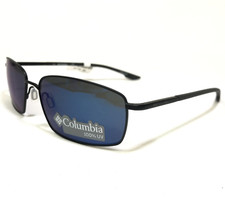 Columbia Sunglasses C107S3 PINE NEEDLE MR 003 Black Rectangular Blue Lenses