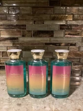 Bath and Body Works ENDLESS WEEKEND Shower Gel Lot X3 FREE SHIPPING