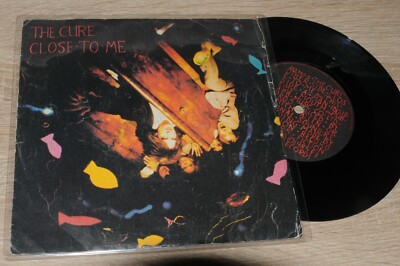 THE CURE close to me Italy Press Rock 45