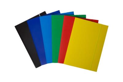 5702232476961 Teczki lakierowane na gumkę A4 Bantex czarne HAMELIN