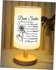 Sister Gifts, Sister Birthday Gifts Fabric Lamp, Birthday Gifts for Sister,