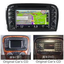Lettore Video Auto 6.2"HD per Mercedes Benz SL R230 2001-2004 WiFi BT Musica GPS FM