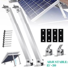 2x Adjustable Angle Solar Panel Mounting Brackets Solar Panel Tilt Mount Bracket
