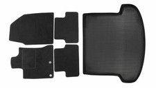 Kofferraumwanne Fußmatten Set Für Nissan Qashqai +2 J10 7-Sitzer 2008-2014
