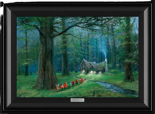 Snow White and 3 Dwarfs” Classic Disney Princess Ltd Ed Serigraph