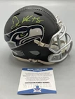 Seattle Seahawks DK Metcalf Autographed Signed Mini Helmet Beckett Authenticated