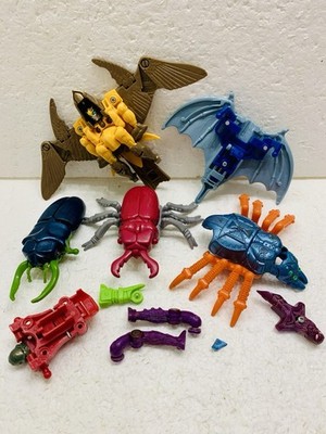 Beast Wars: vintage basic & McDonalds broken/ junk figures lot