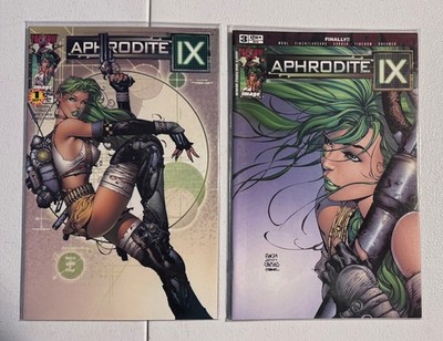 Aphrodite IX Comic Lot 1-4 David Finch 2000