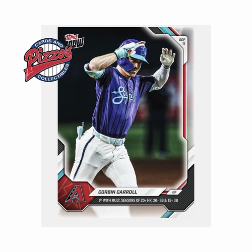 Corbin Carroll 20-HR 20-SB 15-3B 2026 MLB Topps NOW Card 662 Presale