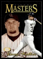 2021 Finest 1997 Topps Masters Larry Walker Colorado Rockies #97FM-LW