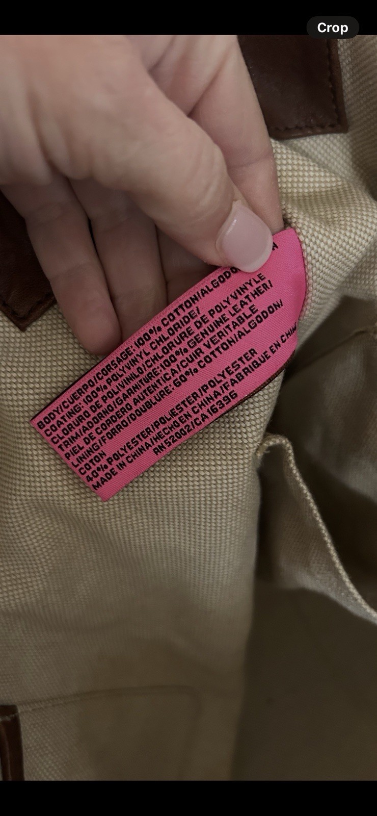 Vintage Juicy Couture Pink Scottie Dog Monogram Brown Leather Couture Baby Bag