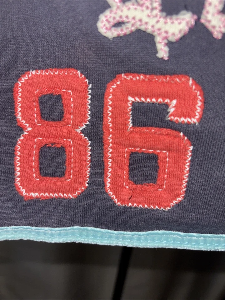 Victoria's Secret VTG Y2K Bolsa Mensageiro de Lona Branca "Live In Pink 86" Feminina - Imagem 3 de 4