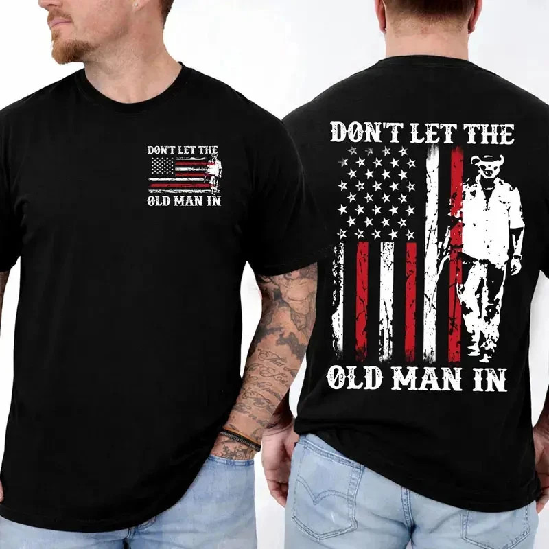 Don't Let the Old Man In T-Shirt, Vintage Tribute T-Shirt For Toby Keith Fans
