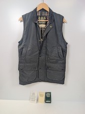 Mens Barbour Westmorland waxed waterproof Body Warmer Size S chest 38"