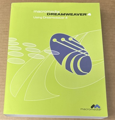 Macromedia DREAMWEAVER 4 : Using Dreamweaver 4 (2000, Paperback, GOOD)