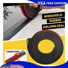 4M Car Roof Rubber Seal Windshield Window Strip Sealed Moulding Trim Accessories