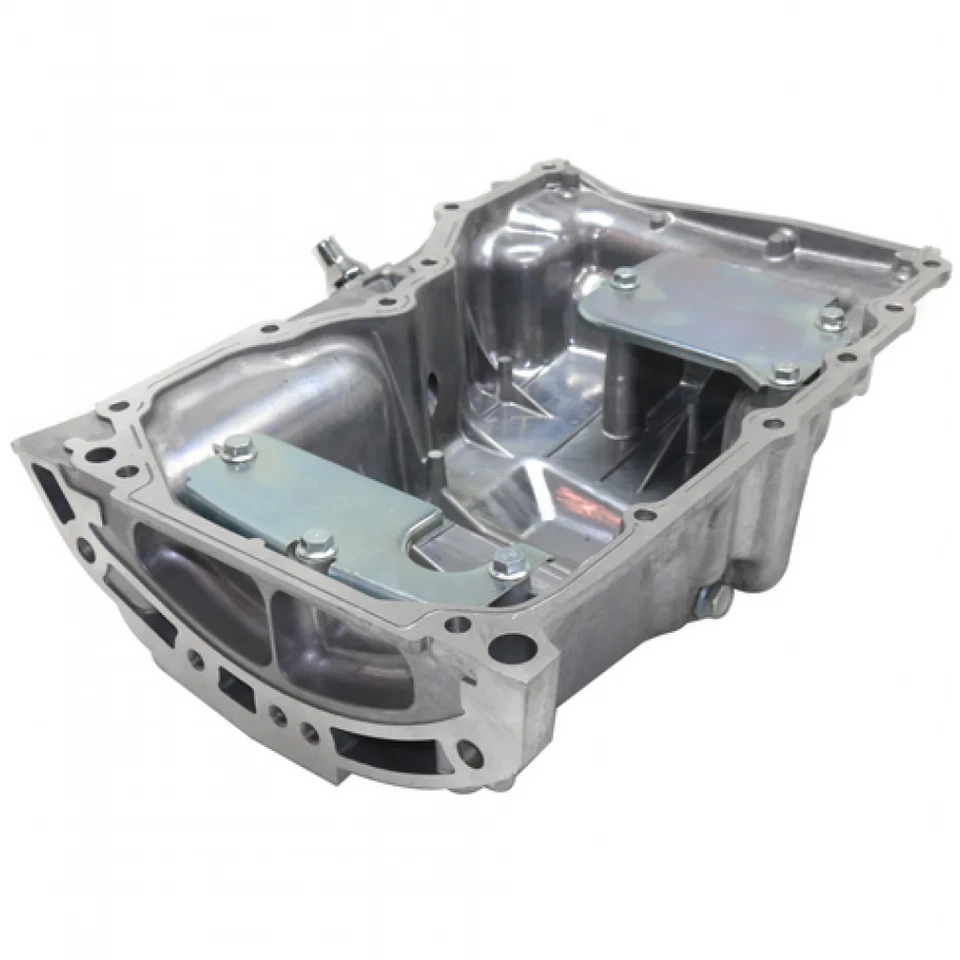 For Ford Focus Oil Pan 2003 04 05 06 2007 Front Sump Location Aluminum 4 Cyl - Image 3 of 4