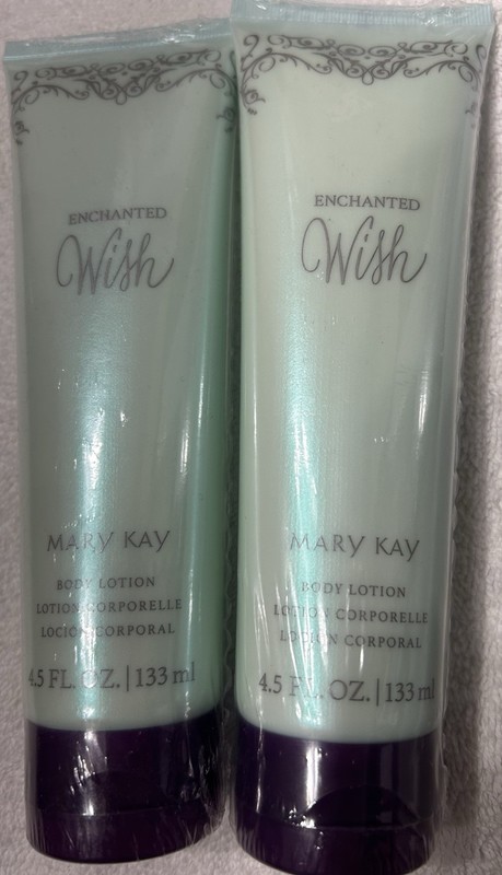 Mary Kay Enchanted Wish Hydrating Body Lotion Moisturizer 4.5 fl oz Lot of 2