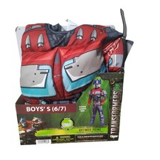 Transformers Boys S 6/7 Optimus Prime Halloween Costume