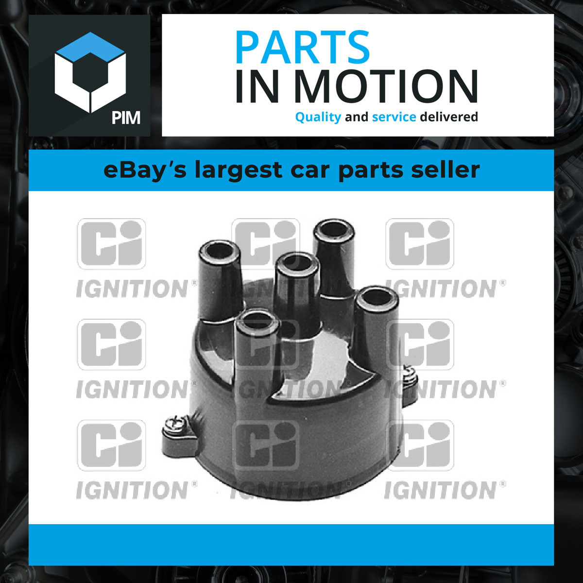 Distributor Cap fits OPEL ASTRA F, G 1.6 91 to 00 CI 1211271 90350997 Quality - Image 23