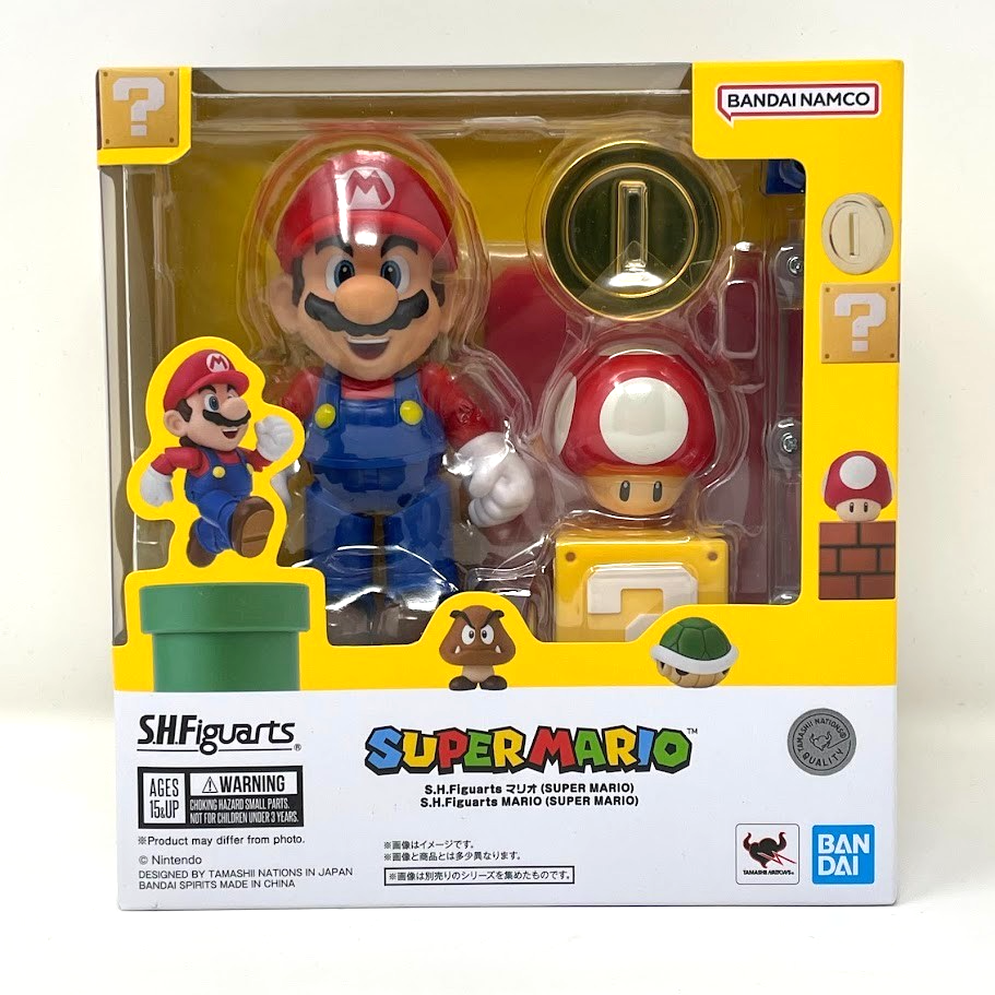 S.H.Figuarts Mario (Super Mario) 2026 TAMASHII NATIONS Bandai