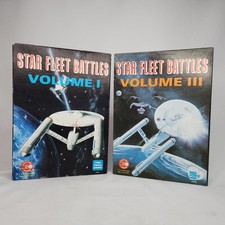 Star Fleet Battles Lot Vol I II III Rulebooks SSD