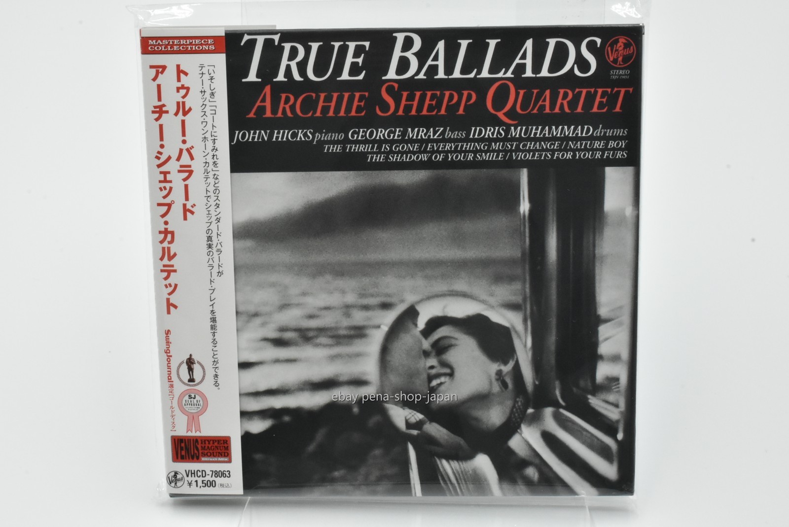 Archie Shepp Quartet-True Ballads-JAPAN CD Paper Sleeve VHCD78063