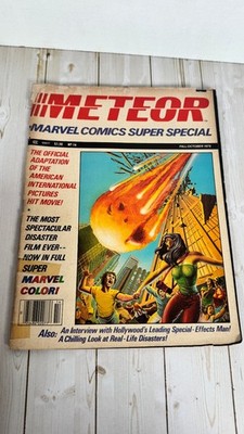 Meteor Marvel Comics Super Special #14 1979 Disaster Sci-Fi Stan Lee Presents