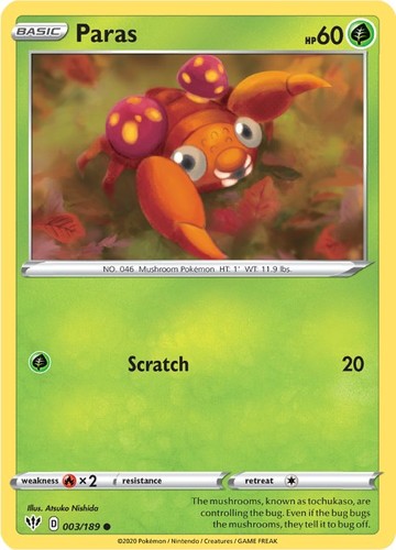 SWSH03: Darkness Ablaze Normal NM EN - Pick Your Card