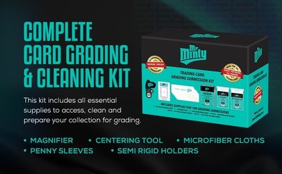 Mr. Minty 11-Piece Card Grading & Cleaning Prep Kit for Sports