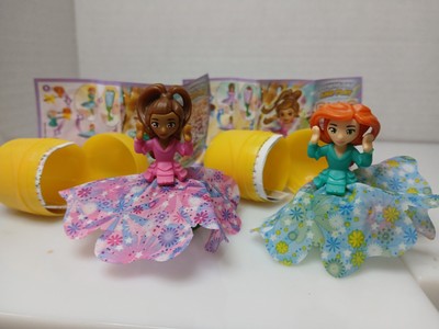 Kinder Surprise Egg Toys:  Set of Two: Flower Fairy/Fairies; VileMike, Used